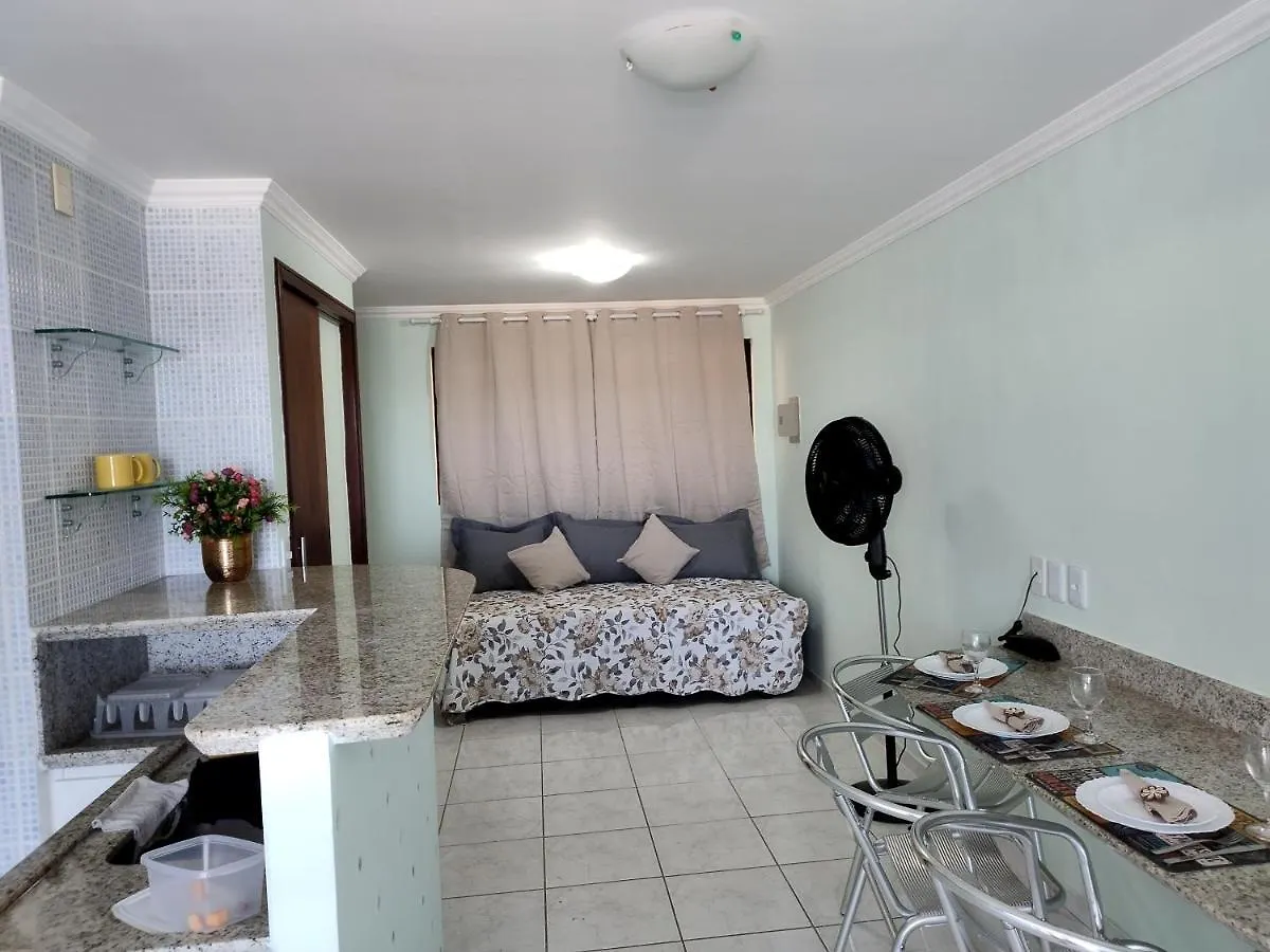 Atlantico Flat -207- Vista Ao Mar E Pe Na Areia Apartment Natal